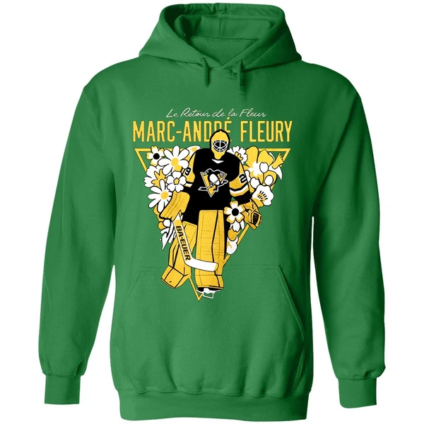 Pittsburgh Penguins Le Retour De La Fleur Marc Andre Fleury 29 Hoodie - Image 2