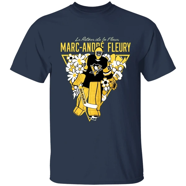 Pittsburgh Penguins Le Retour De La Fleur Marc Andre Fleury 29 Shirt - Image 4