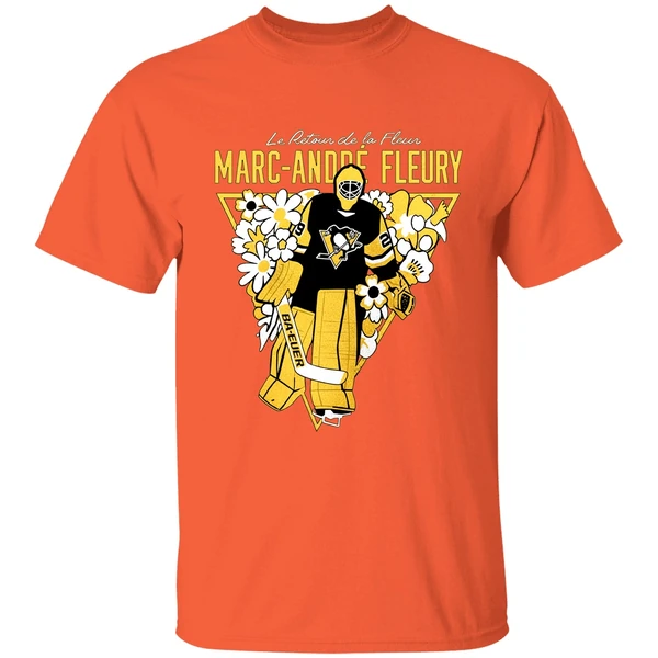 Pittsburgh Penguins Le Retour De La Fleur Marc Andre Fleury 29 Shirt - Image 5