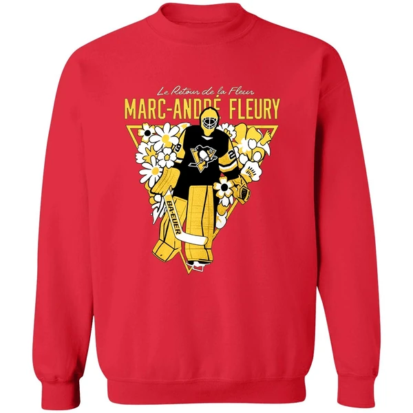 Pittsburgh Penguins Le Retour De La Fleur Marc Andre Fleury Sweatshirt - Image 4