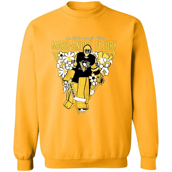 Pittsburgh Penguins Le Retour De La Fleur Marc Andre Fleury Sweatshirt - Image 2
