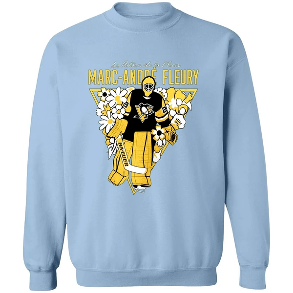 Pittsburgh Penguins Le Retour De La Fleur Marc Andre Fleury Sweatshirt
