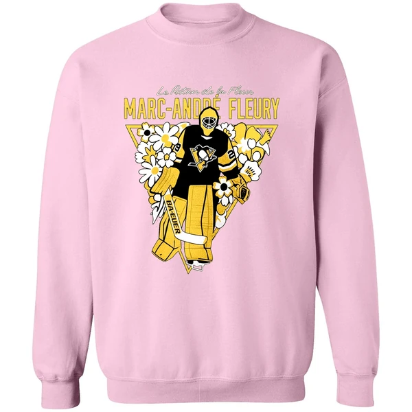Pittsburgh Penguins Le Retour De La Fleur Marc Andre Fleury Sweatshirt - Image 5