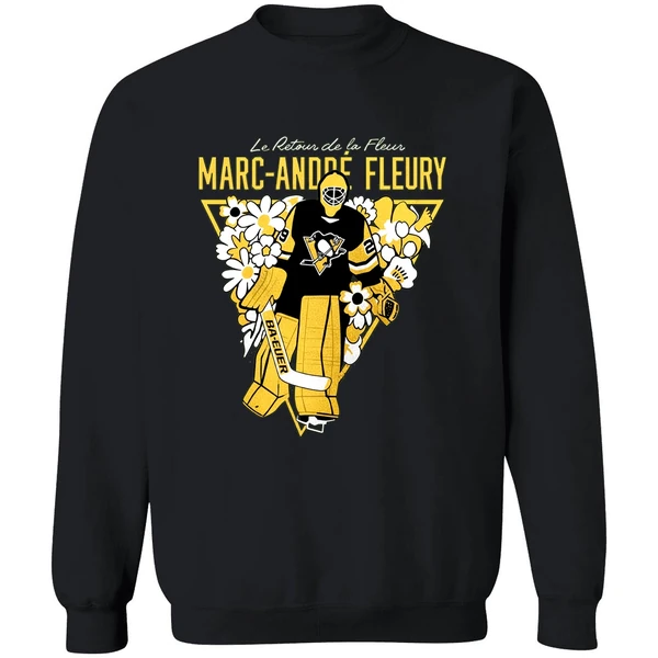 Pittsburgh Penguins Le Retour De La Fleur Marc Andre Fleury Sweatshirt - Image 9