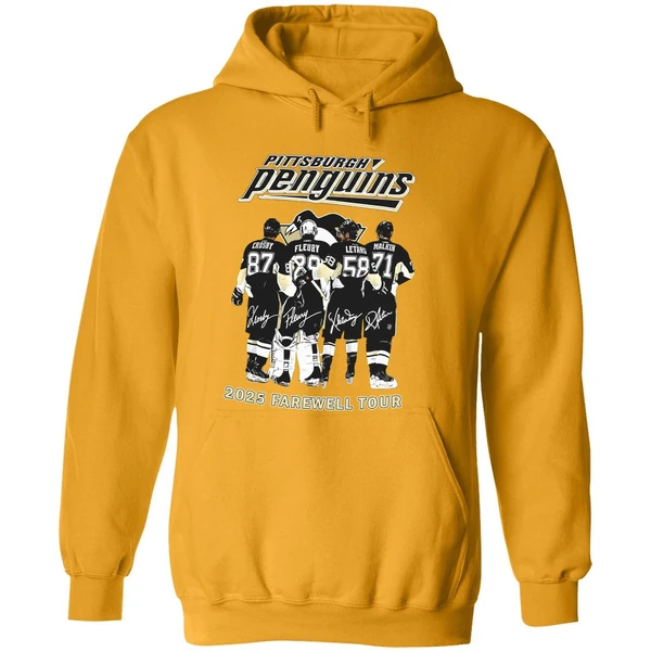 Pittsburgh Penguins Nhl 2025 Farewell Tour Hoodie