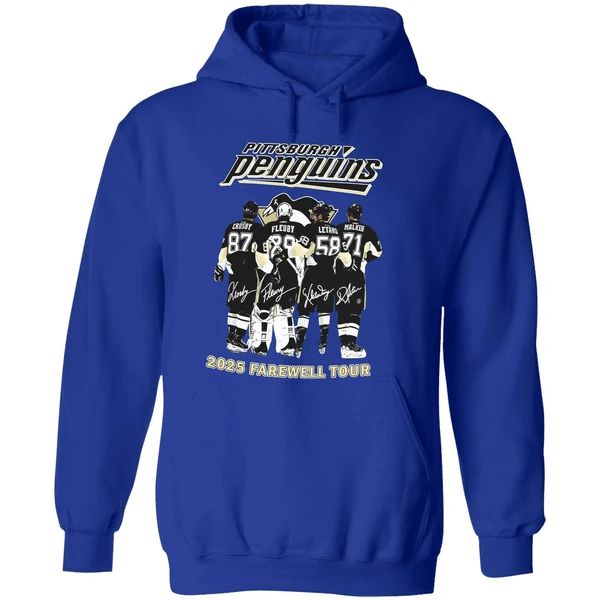 Pittsburgh Penguins Nhl 2025 Farewell Tour Hoodie - Image 7