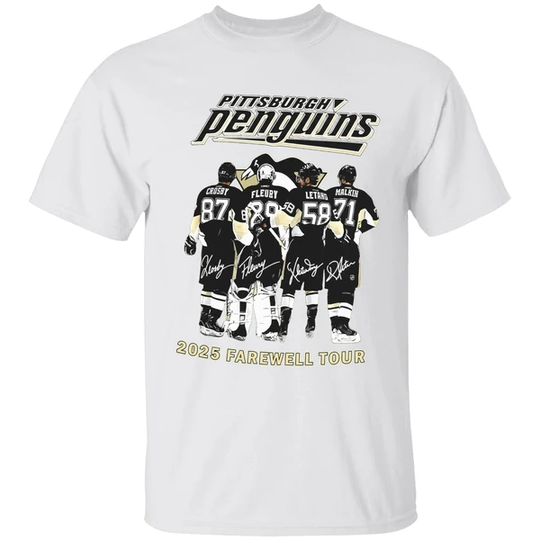 Pittsburgh Penguins Nhl 2025 Farewell Tour Shirt