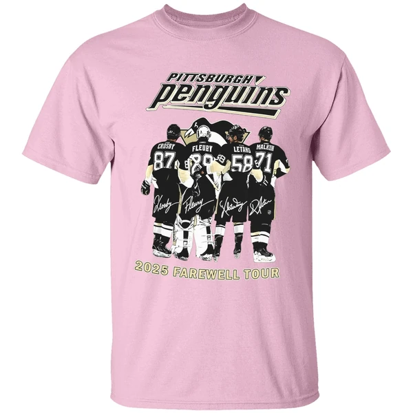 Pittsburgh Penguins Nhl 2025 Farewell Tour Shirt - Image 2