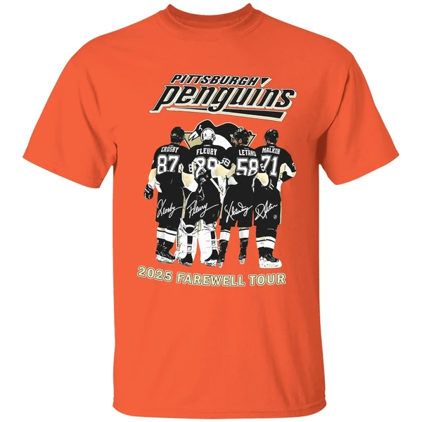 Pittsburgh Penguins Nhl 2025 Farewell Tour Shirt - Image 3