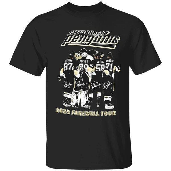 Pittsburgh Penguins Nhl 2025 Farewell Tour Shirt - Image 7