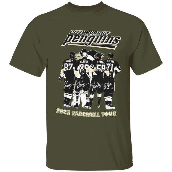 Pittsburgh Penguins Nhl 2025 Farewell Tour Shirt - Image 9
