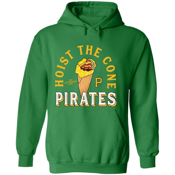 Pittsburgh Pirates Hoist The Cone Food Hoodie - Image 2