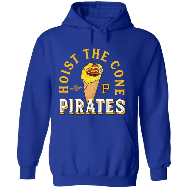 Pittsburgh Pirates Hoist The Cone Food Hoodie - Image 7