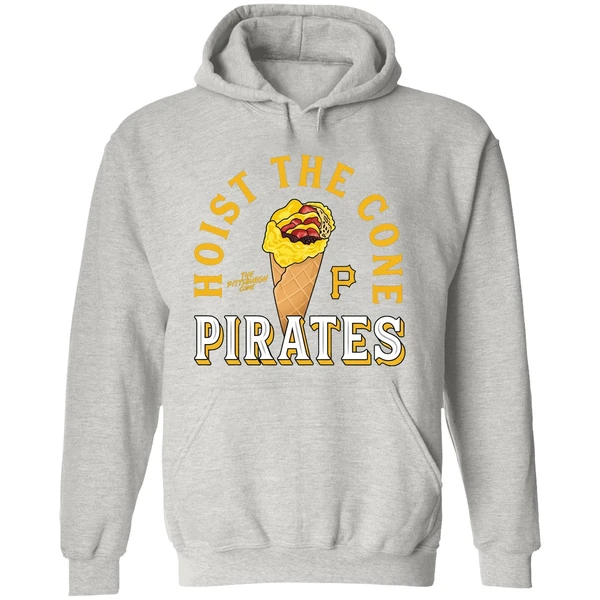 Pittsburgh Pirates Hoist The Cone Food Hoodie - Image 9