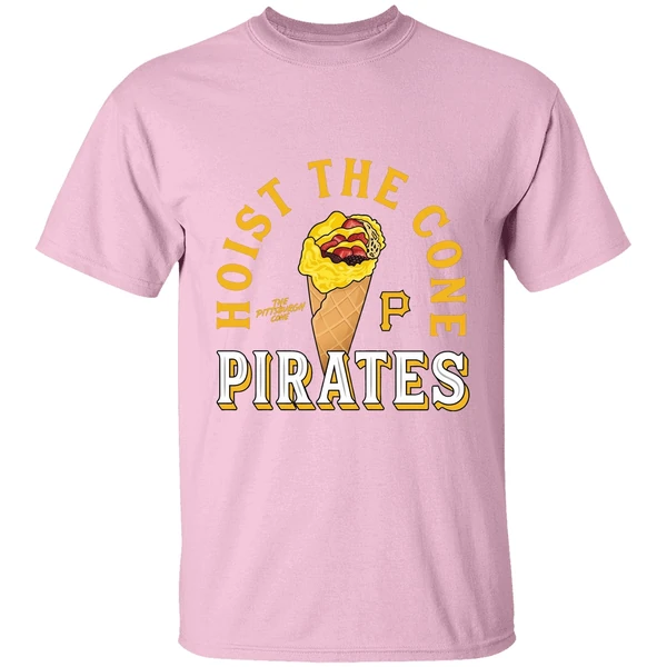 Pittsburgh Pirates Hoist The Cone Food Shirt - Image 3