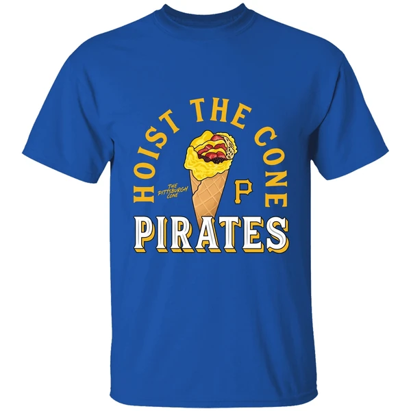 Pittsburgh Pirates Hoist The Cone Food Shirt - Image 8