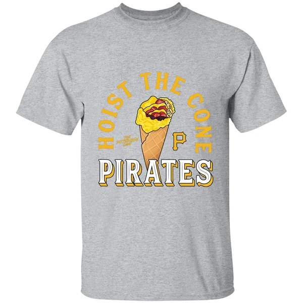 Pittsburgh Pirates Hoist The Cone Food Shirt - Image 9
