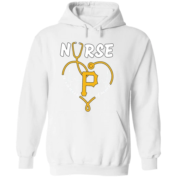Pittsburgh Pirates Nurse Its A Work Of Heart 2026 Hoodie - Image 8