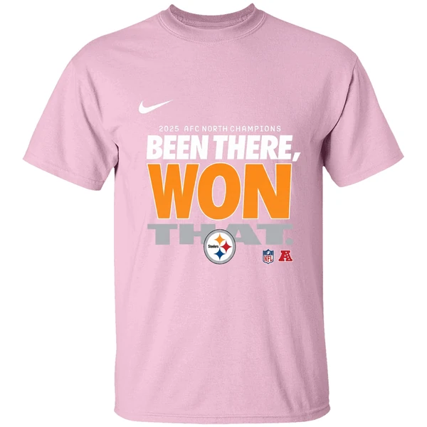 Pittsburgh Steelers 2025 Afc North Champions Been There Won That Shirt - Image 3