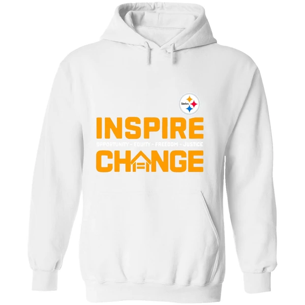 Pittsburgh Steelers Inspire Change Opportunity Equity Freedom Justice 2025 Hoodie - Image 8