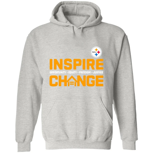 Pittsburgh Steelers Inspire Change Opportunity Equity Freedom Justice 2025 Hoodie - Image 9