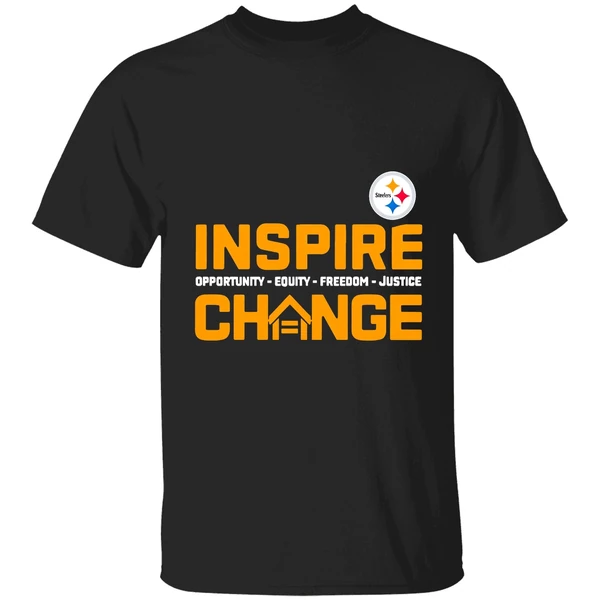 Pittsburgh Steelers Inspire Change Opportunity Equity Freedom Justice 2025 Shirt