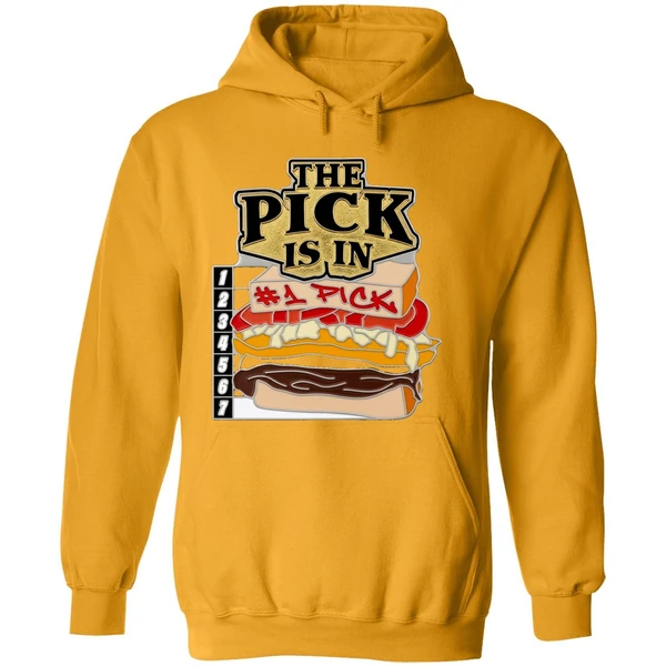 Pittsburgh Steelers Souvenir 2026 Nfl Draft Sandwhich The Pick Is In Hoodie
