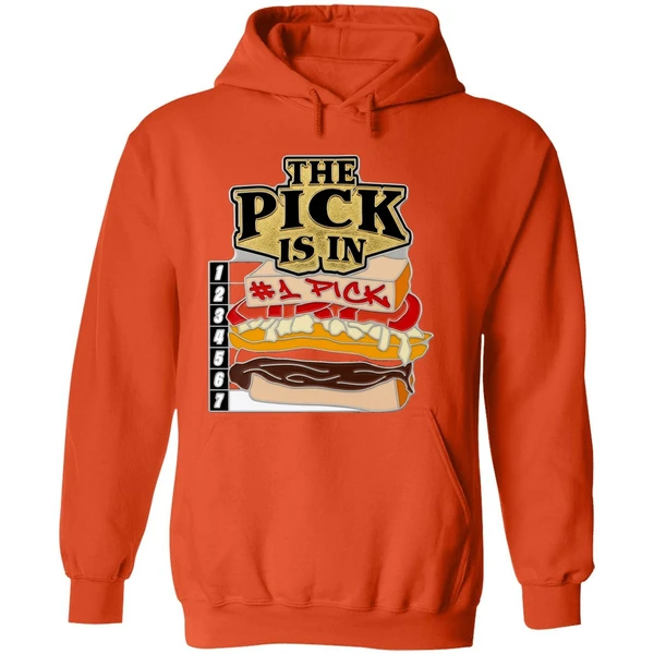 Pittsburgh Steelers Souvenir 2026 Nfl Draft Sandwhich The Pick Is In Hoodie - Image 6