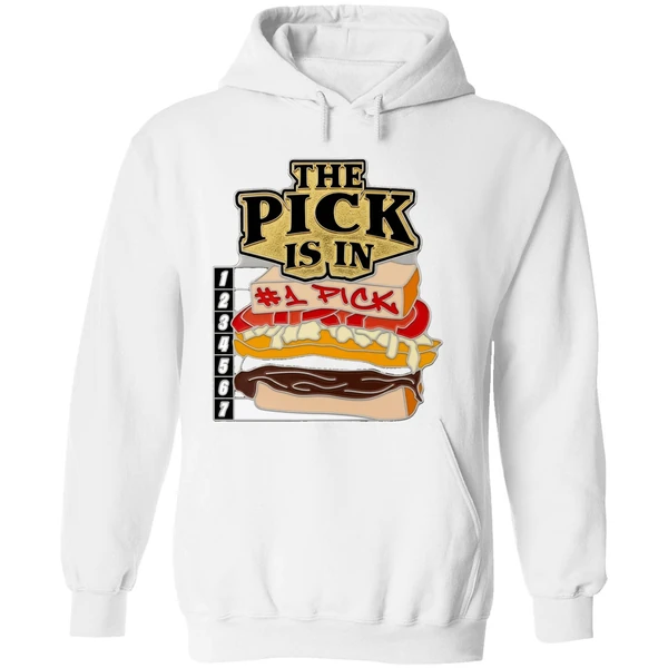 Pittsburgh Steelers Souvenir 2026 Nfl Draft Sandwhich The Pick Is In Hoodie - Image 8