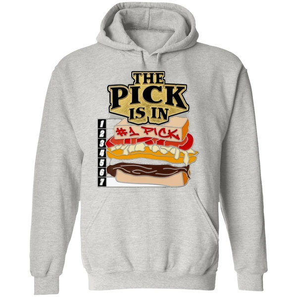 Pittsburgh Steelers Souvenir 2026 Nfl Draft Sandwhich The Pick Is In Hoodie - Image 9