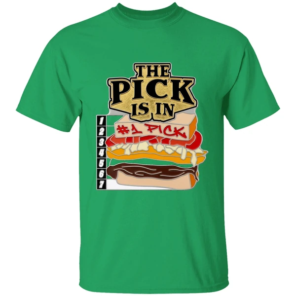 Pittsburgh Steelers Souvenir 2026 Nfl Draft Sandwhich The Pick Is In Shirt - Image 2
