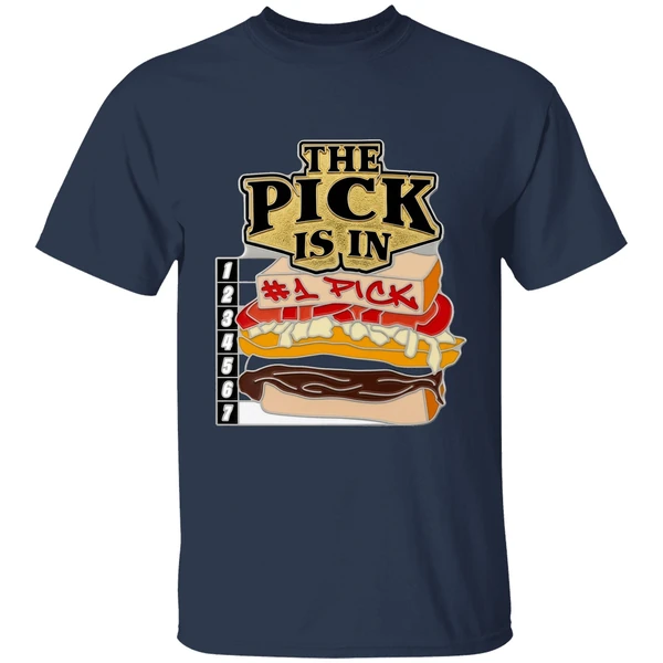 Pittsburgh Steelers Souvenir 2026 Nfl Draft Sandwhich The Pick Is In Shirt - Image 5