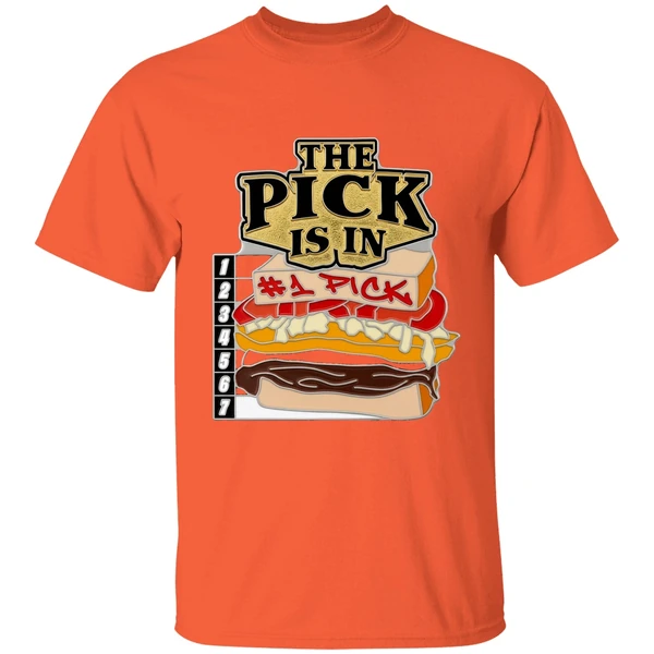 Pittsburgh Steelers Souvenir 2026 Nfl Draft Sandwhich The Pick Is In Shirt - Image 6