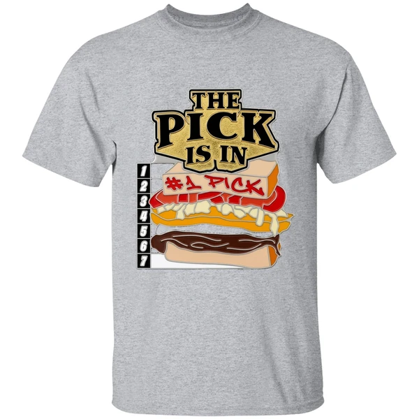 Pittsburgh Steelers Souvenir 2026 Nfl Draft Sandwhich The Pick Is In Shirt - Image 9