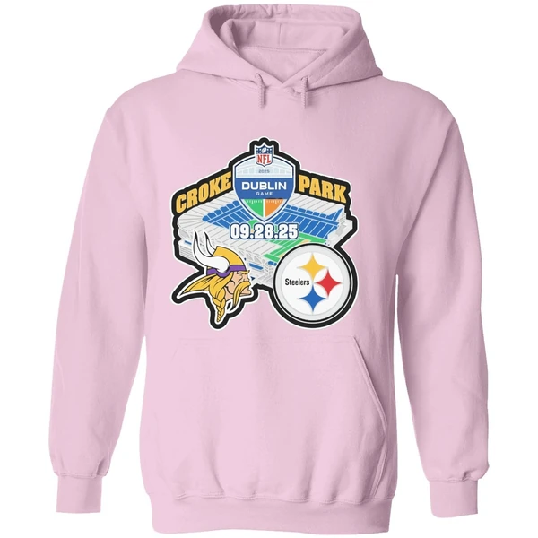 Pittsburgh Steelers Vs Minnesota Vikings At Croke Park In Dublin Ireland On September 28th 2025 Nfl Hoodie - Image 5