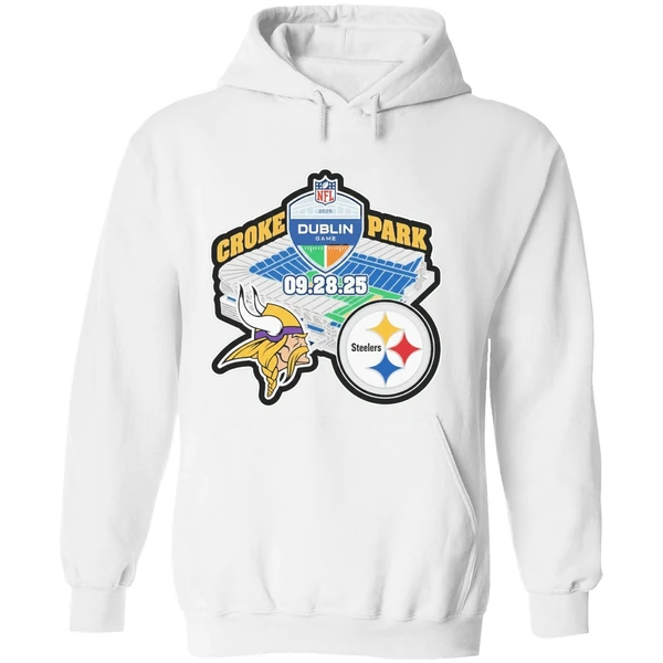 Pittsburgh Steelers Vs Minnesota Vikings At Croke Park In Dublin Ireland On September 28th 2025 Nfl Hoodie - Image 8