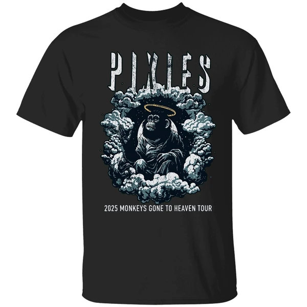 Pixies 2025 Monkeys Gone To Heaven Tour Shirt - Image 7