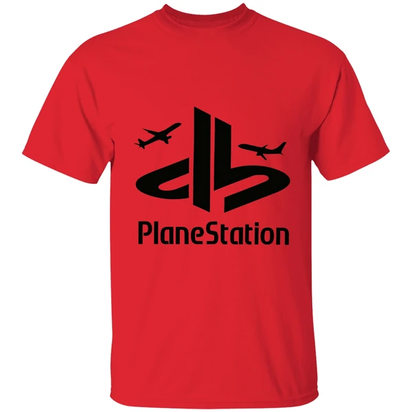 Plane Station Logo Parody Shirt - Image 4