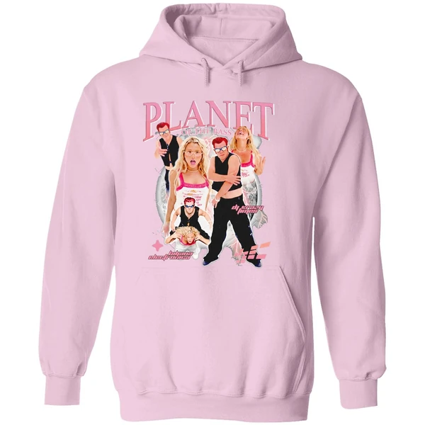 Planet Of The Bass Dj Crazy Times And Ms Biljana Electronica Hoodie - Image 5