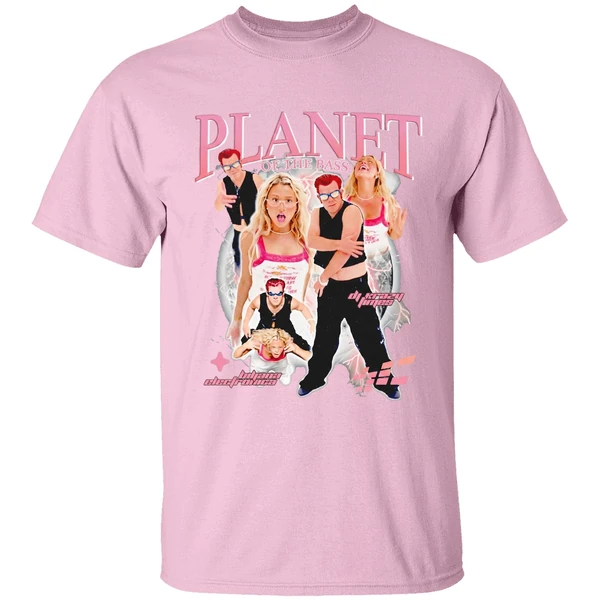 Planet Of The Bass Dj Crazy Times And Ms Biljana Electronica Shirt - Image 3