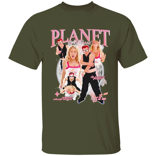 planet-of-the-bass-dj-crazy-times-and-ms-biljana-electronica-shirt-militarygreen