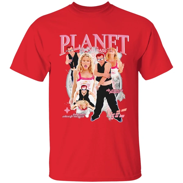 Planet Of The Bass Dj Crazy Times And Ms Biljana Electronica Shirt - Image 7