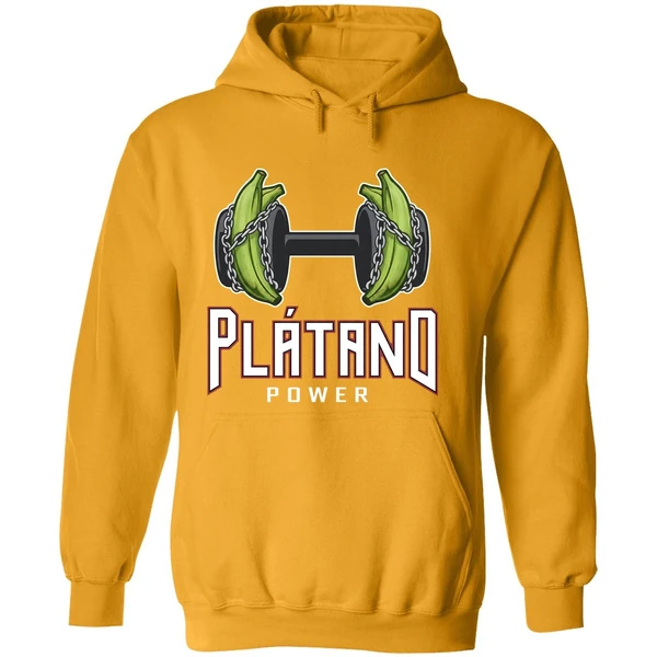 Platano Power Dominican Baseball Weights With Plantain Hoodie
