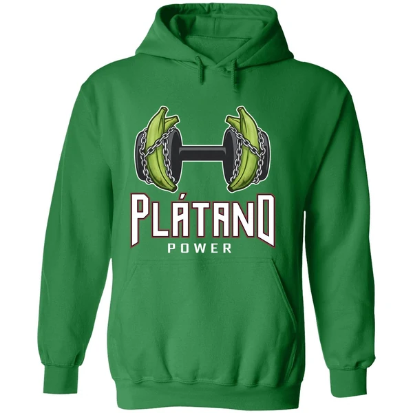 Platano Power Dominican Baseball Weights With Plantain Hoodie - Image 2