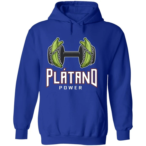 Platano Power Dominican Baseball Weights With Plantain Hoodie - Image 7