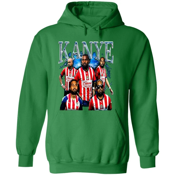 Playera Kanye West Jersey Chivas Hoodie - Image 2