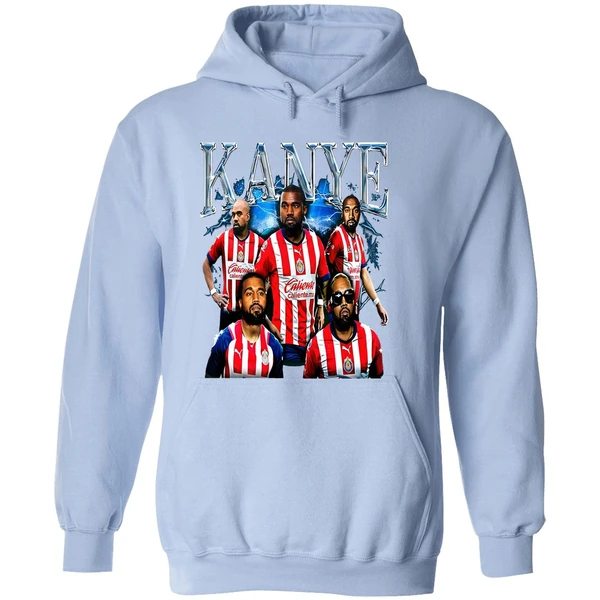 Playera Kanye West Jersey Chivas Hoodie - Image 4