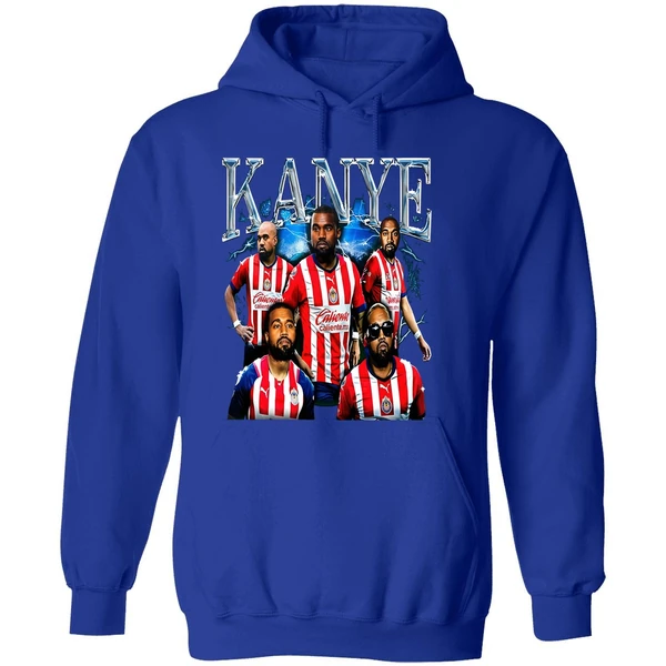 Playera Kanye West Jersey Chivas Hoodie - Image 7