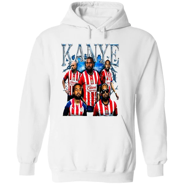 Playera Kanye West Jersey Chivas Hoodie - Image 8