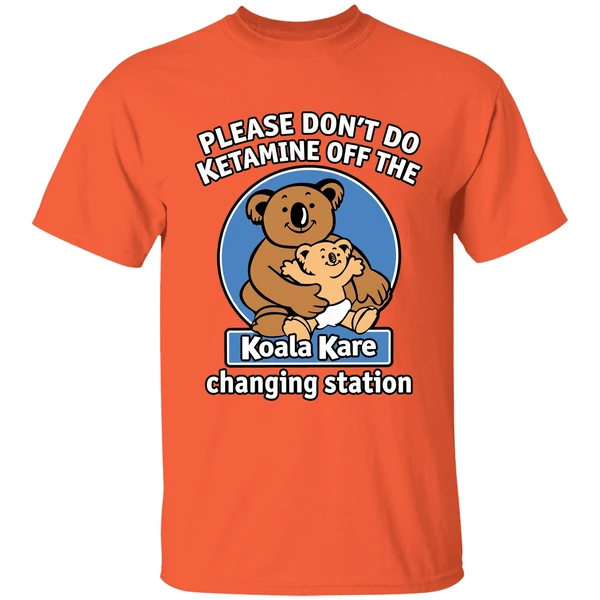 Please Dont Do K Tamine Off The Koala Kare White Shirt - Image 6